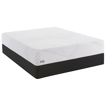 Full 9" Gel Memory Foam Mattress and StableSupport™ Foundation